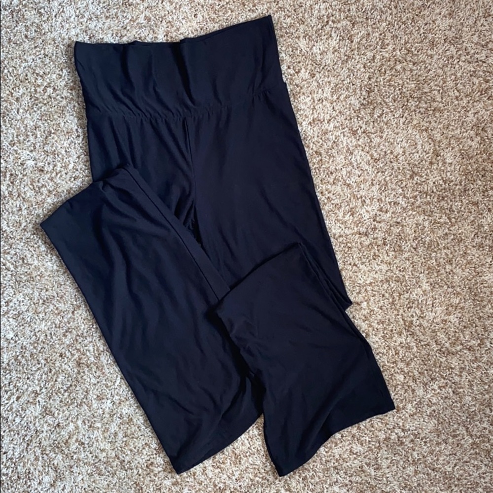 Women’s Black Soft Yoga Pants